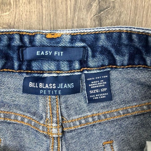 vintage bill blass easy fit mom jeans size 12P - Picture 2 of 5